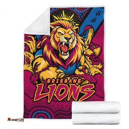 Amazing Aussie Brisbane Lions Ripped Legacy Of The Game Blanket