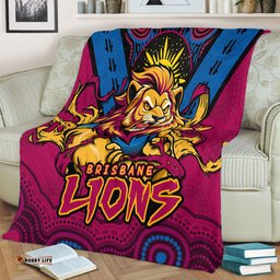 Amazing Aussie Brisbane Lions Ripped Legacy Of The Game Blanket
