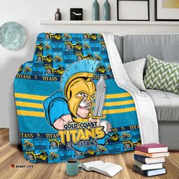 Amazing Aussie Gold Coast Titans Champion���s Pride Comic Style Blanket
