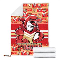 Amazing Aussie Redcliffe Dolphins Champion���s Pride Comic Style Blanket