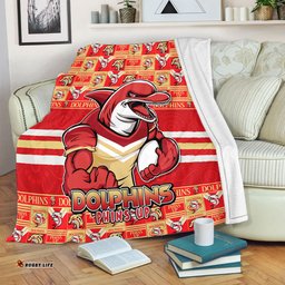 Amazing Aussie Redcliffe Dolphins Champion���s Pride Comic Style Blanket