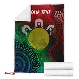 Amazing Aussie [Custom] Australia Naidoc Week Inspiration Of Indigenous Art Blanket