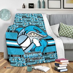 Amazing Aussie Cronulla Sutherland Sharks Champion���s Pride Comic Style Blanket