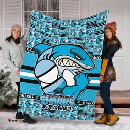 Amazing Aussie Cronulla Sutherland Sharks Champion���s Pride Comic Style Blanket