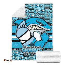 Amazing Aussie Cronulla Sutherland Sharks Champion���s Pride Comic Style Blanket
