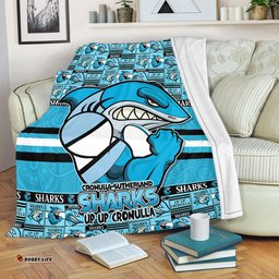 Amazing Aussie Cronulla Sutherland Sharks Champion���s Pride Comic Style Blanket