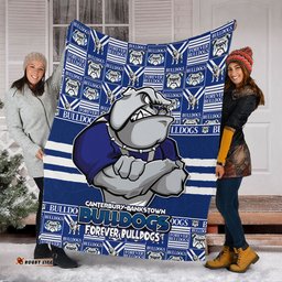 Amazing Aussie Canterbury Bankstown Bulldogs Champion���s Pride Comic Style Blanket