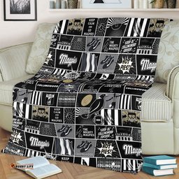 Amazing Aussie Collingwood Legacy Of The Pride Comic Style Blanket