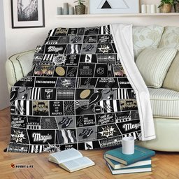 Amazing Aussie Collingwood Legacy Of The Pride Comic Style Blanket