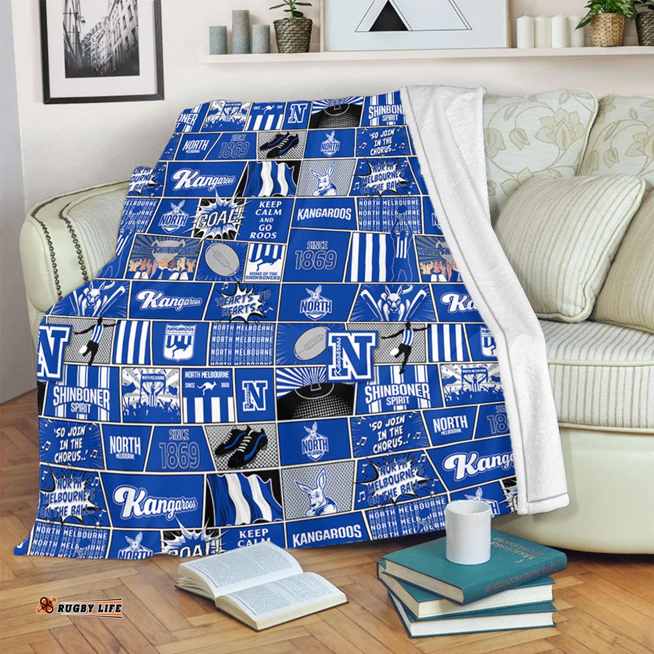 Amazing Aussie North Melbourne Legacy Of The Pride Comic Style Blanket