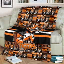 Amazing Aussie Wests Tigers Champion���s Pride Comic Style Blanket
