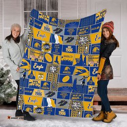 Amazing Aussie West Coast Eagles Legacy Of The Pride Comic Style Blanket