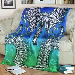 Amazing Aussie Australia Turtle With Dhari Mask Ver 02 Blanket