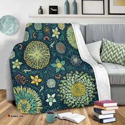Amazing Aussie Australia Australian Colorful Flowers Background Blanket