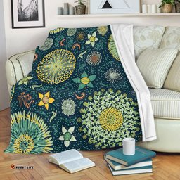 Amazing Aussie Australia Australian Colorful Flowers Background Blanket