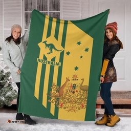 Amazing Aussie Australia Australia Kangaroo Sign National Color Blanket