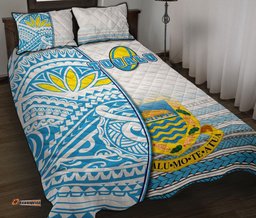 Rugbylife Quilt Bed Set - Tuvalu Rugby Quilt Bed Set Special K13