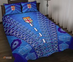 Fiji Drua Quilt Bed Set Tapa A31