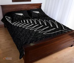 Quilt Bed Set New Zealand Silver Fern Rugby