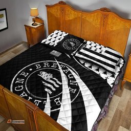 Brittany Celtic Quilt Bed Set Flag of Brittany