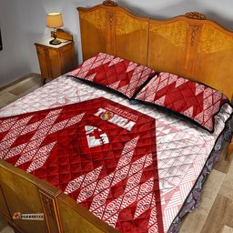 Tonga Rugby Quilt Bed Set 2023 Pacific Championships Kupesi Ngatu Mate Maa