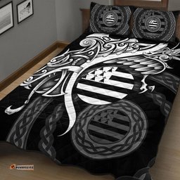 Brittany Celtic Quilt Bed Set Fury Dragon Celt