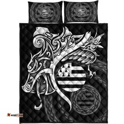 Brittany Celtic Quilt Bed Set Fury Dragon Celt