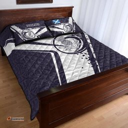 Custom Text Scotland Rugby Personalised Quilt Bed Set Scottish Rugby