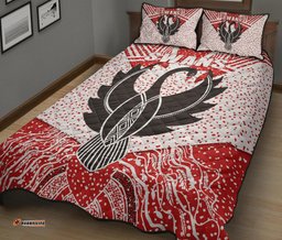 Sydney Quilt Bed Set Indigenous Swans