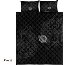 Maori Tiki Quilt Bed Set