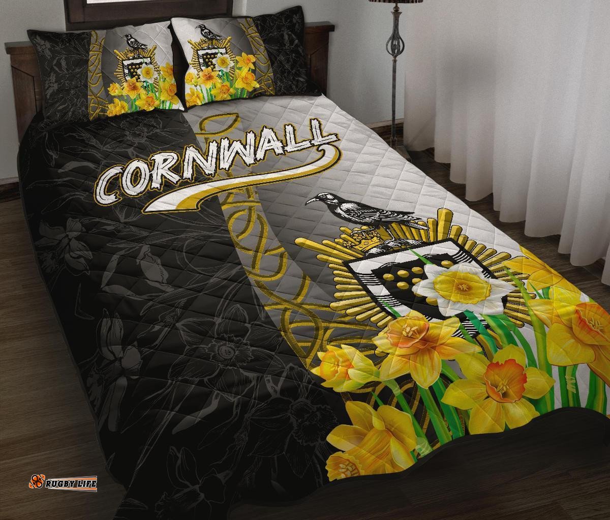 Cornwall Celtic Quilt Bed Set Daffodil With Seal