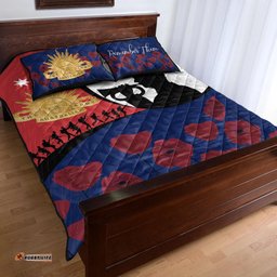 ANZAC Day Quilt Bed Set We will remember Them 03