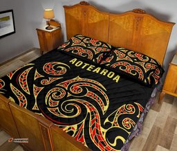 Aotearoa Quilt Bed Set Maori