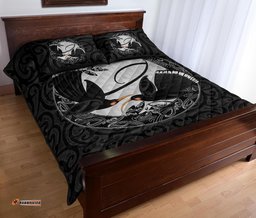 New Zealand Huia Bird, Maori Quilt Bed Set
