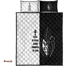 Quilt Bed Set NZ Kia Kaha And Bring It On