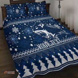 Custom Geelong Cats Football Quilt Bed Set Christmas Vibe 09