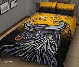New Zealand Maori Quilt Bed Set Taranaki Bull
