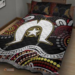 Torest Trait Islands Mix Aboriginal Pattern Quilt Bed Set 08