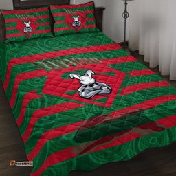 Vibe Hoodie Quilt Bed Set South Sydney Rabbitohs Superman Quilt Bed Set