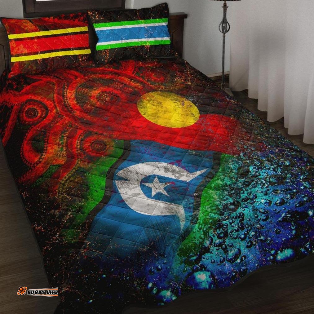 Aboriginal Quilt Bed Set Australia NAIDOC Week 06