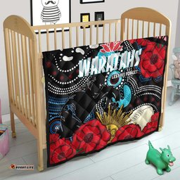 Waratahs Rugby Quilt Indigenous Waratahs ANZAC Day Aboriginal Quilt