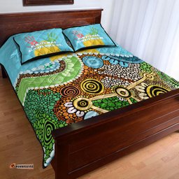 NAIDOC Week Quilt Bed Set Aboriginal Art
