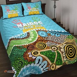 NAIDOC Week Quilt Bed Set Aboriginal Art