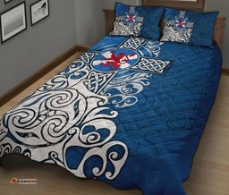 Scotland Celtic Quilt Bed Set Scottish Flag and Lion