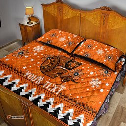 Custom Giants Football Quilt Bed Set Christmas Vibe 08