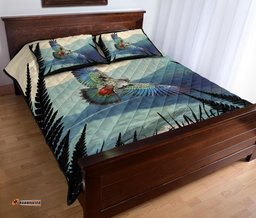 Flying Kea Parrot New Zealand Quilt Bed Set