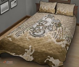 Maori Manaia The Golden Sea Quilt Bed Set