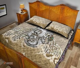 Maori Manaia The Golden Sea Quilt Bed Set