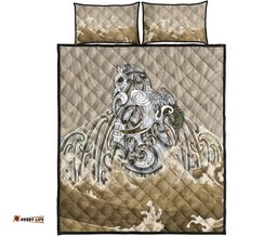 Maori Manaia The Golden Sea Quilt Bed Set