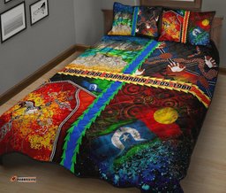 Quilt Set Covers Aboriginal Mix Ver01